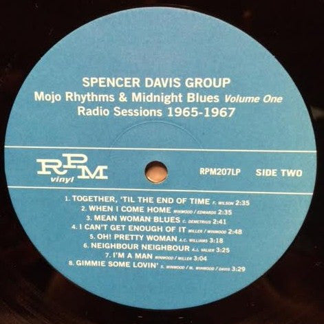 The Spencer Davis Group : Mojo Rhythms & Midnight Blues - Volume One: Radio Sessions 1965-1968 (LP, RE, Gat)