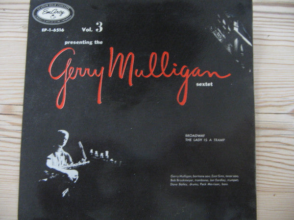 Gerry Mulligan And His Sextet : Broadway / The Lady Is A Tramp (7")