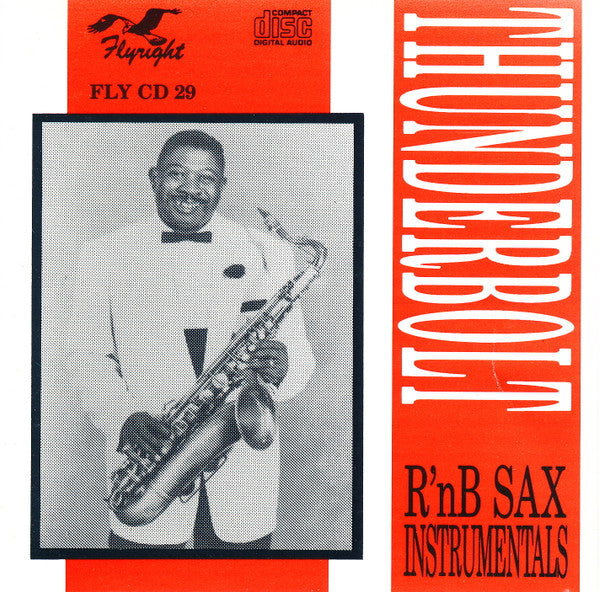 Various : Thunderbolt - R'n'B Sax Instrumentals (CD, Comp)