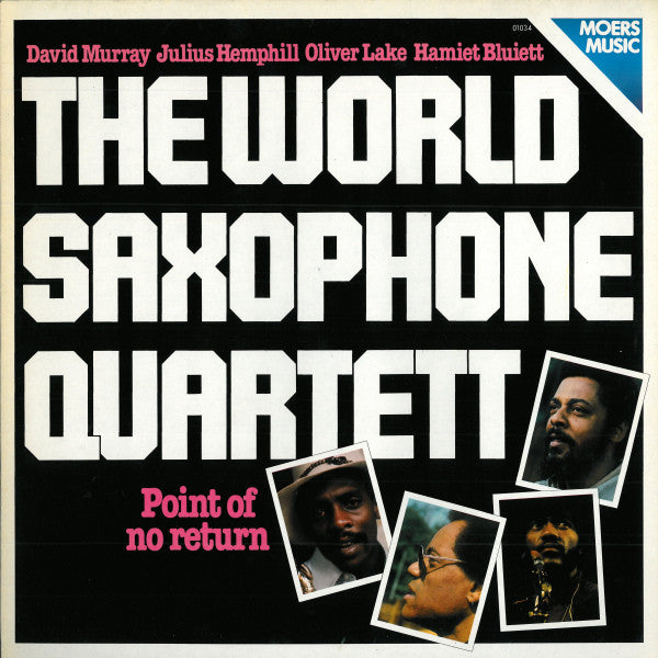 World Saxophone Quartet : Point Of No Return (LP, Album)