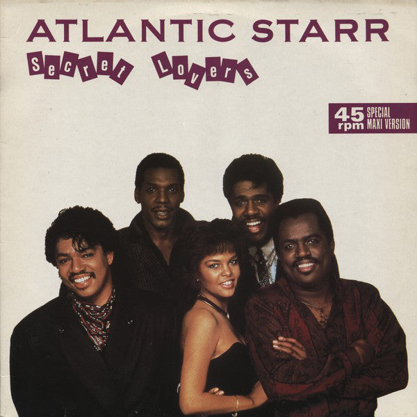 Atlantic Starr : Secret Lovers (12", Maxi)