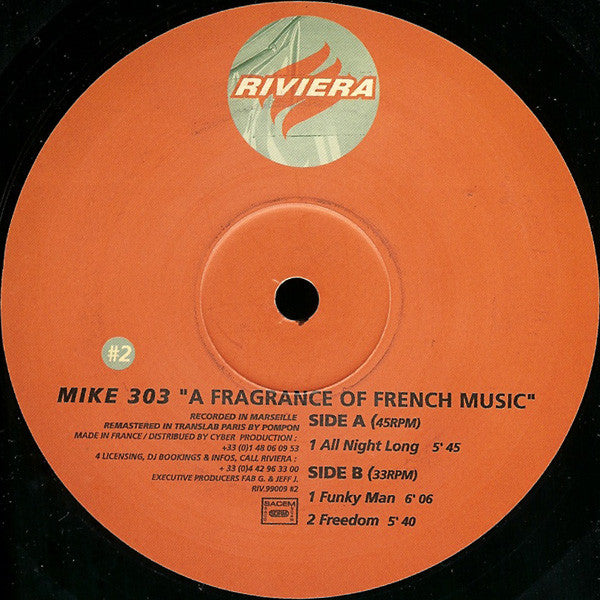 Mike 303 : A Fragrance Of French Music Volume #2 (12")