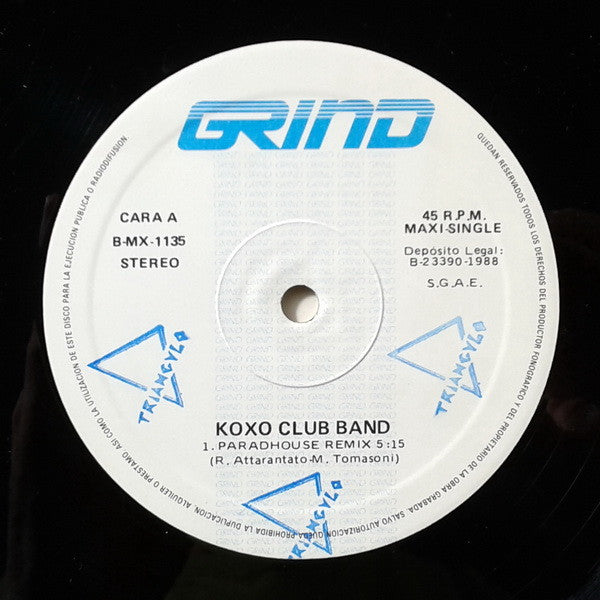 Koxo' Club Band : Paradhouse (Remix) (12")