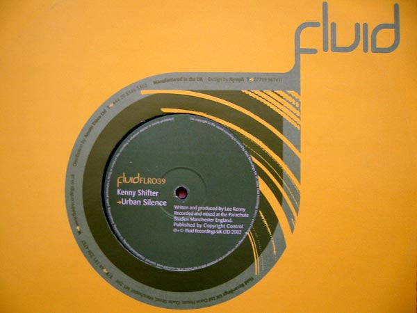 Kenny Shifter : Urban Silence (12")
