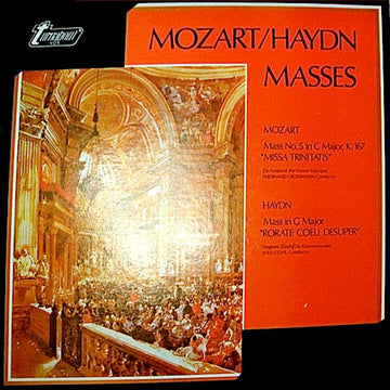 Wolfgang Amadeus Mozart / Joseph Haydn : Masses (LP, Album)