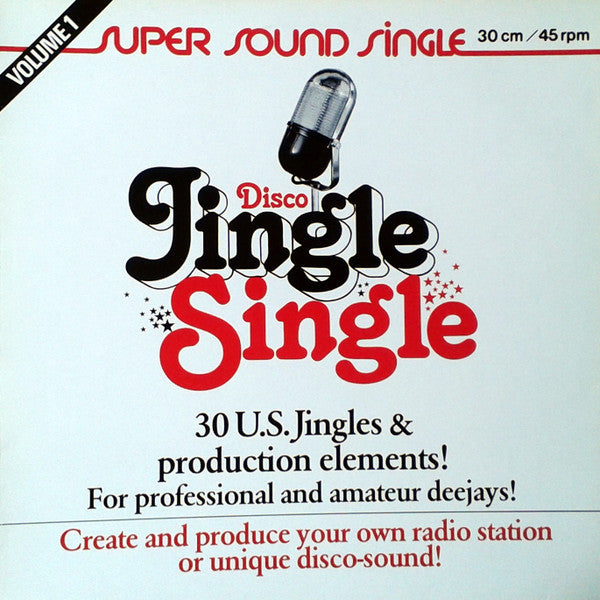 Ren Groot : Disco Jingle Single Volume 1 (12", Single)