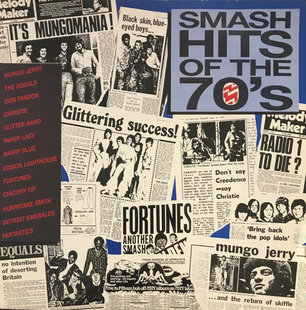 Various : Smash Hits Of The 70's (LP, Comp)