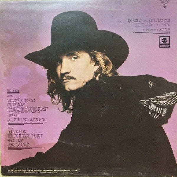 Joe Walsh : So What (LP, Album, CBS)