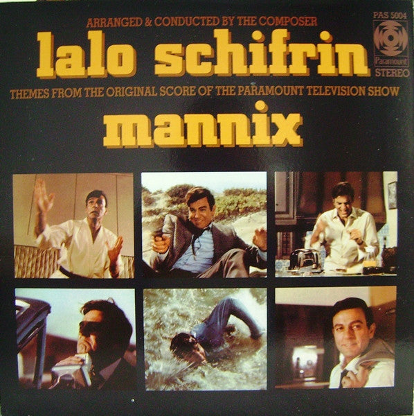 Lalo Schifrin : Mannix (LP, Album, RE)