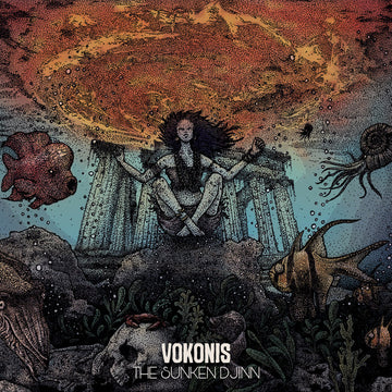 Vokonis : The Sunken Djinn (CD, Album, M/Print)