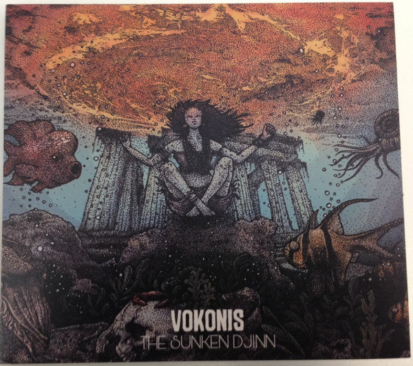 Vokonis : The Sunken Djinn (CD, Album, M/Print)