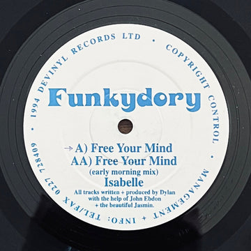 Funkydory : Free Your Mind / Isabelle (12")