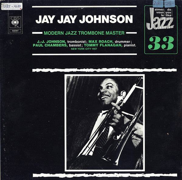 J.J. Johnson : Modern Jazz Trombone Master (2xLP, Comp)