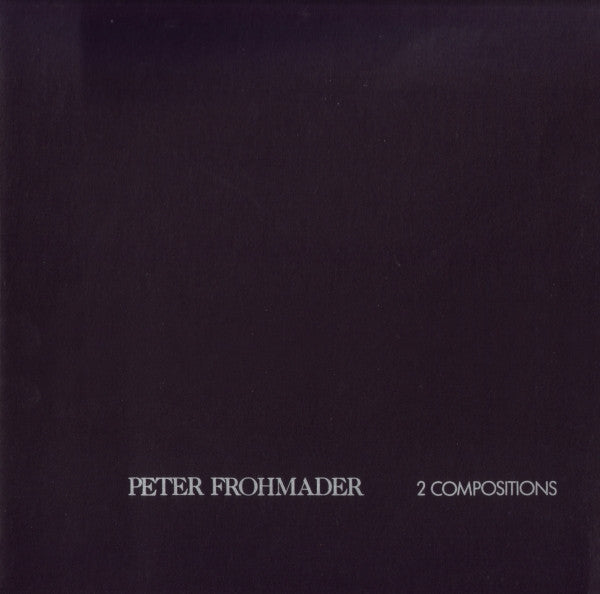 Peter Frohmader : 2 Compositions (10")