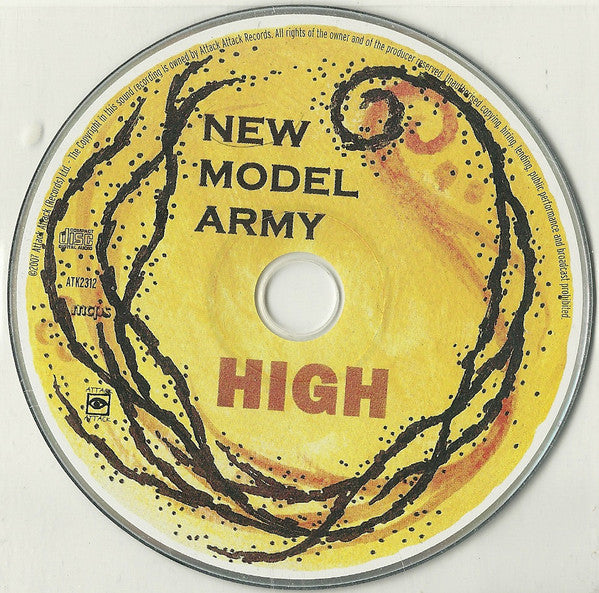 New Model Army : High (CD, Album)