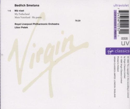 Royal Liverpool Philharmonic Orchestra, Libor Pešek - Bedřich Smetana : Má Vlast (CD, RE)