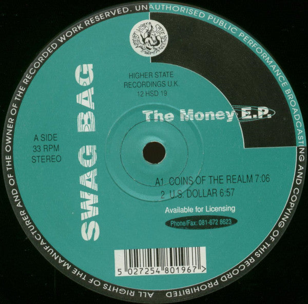 Swag Bag : The Money EP (12")