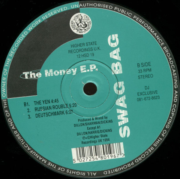 Swag Bag : The Money EP (12")