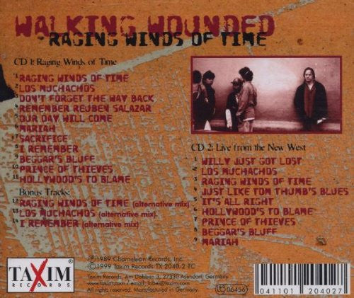 Walking Wounded : Raging Winds Of Time (2xCD, Album)