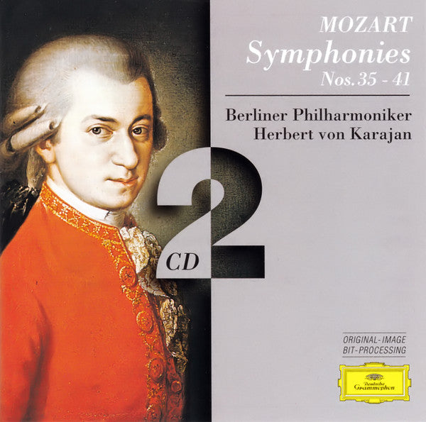 Wolfgang Amadeus Mozart, Herbert von Karajan, Berliner Philharmoniker : Symphonies Nos. 35–41  (2xCD, Comp, RE, RM, Son)