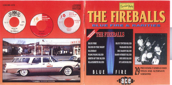The Fireballs : Blue Fire & Rarities (CD, Comp, RM)