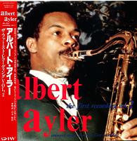 Albert Ayler : The First Recording Vol. 2 (LP, Album, RE)