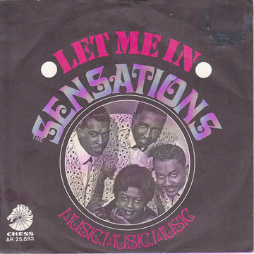 The Sensations (2) : Let Me In (7", Single)