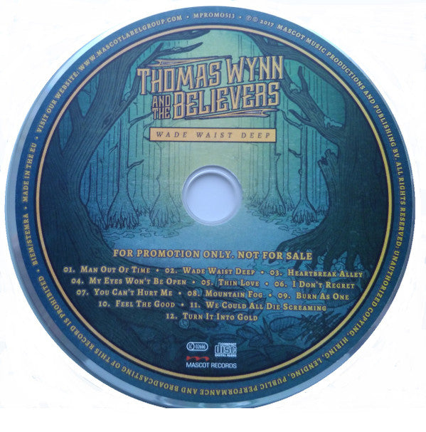 Thomas Wynn & The Believers : Wade Waist Deep (CD, Album, Promo)