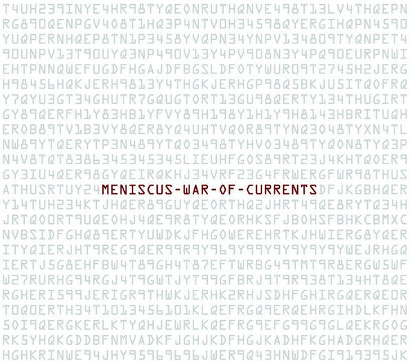 Meniscus : War Of Currents (LP, Album, 180)