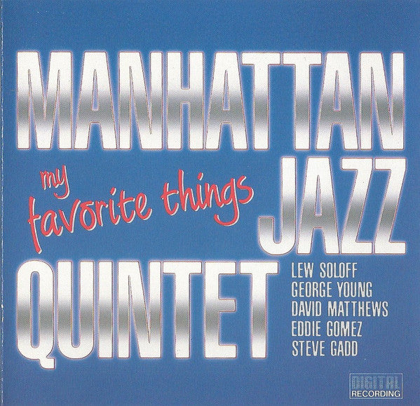 Manhattan Jazz Quintet : My Favorite Things (CD, Album)