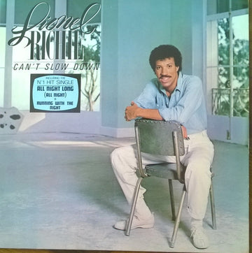 Lionel Richie : Can't Slow Down (LP, Album, Gat)