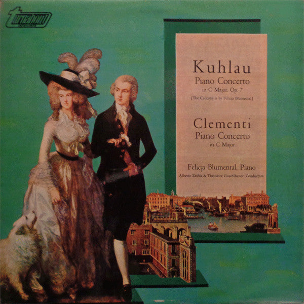 Daniel Friedrich Rudolph Kuhlau, Muzio Clementi - Felicja Blumental, Alberto Zedda & Theodor Guschlbauer : Piano Concerto In C Major, Op. 7 / Piano Concerto In C Major (LP)