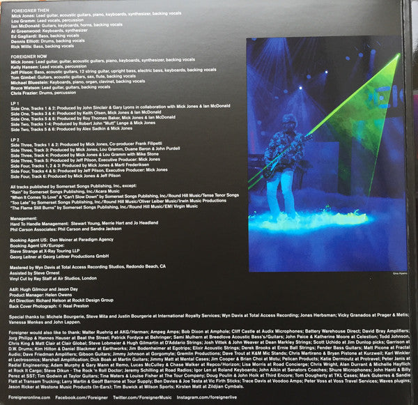 Foreigner : 40 (2xLP, Comp)