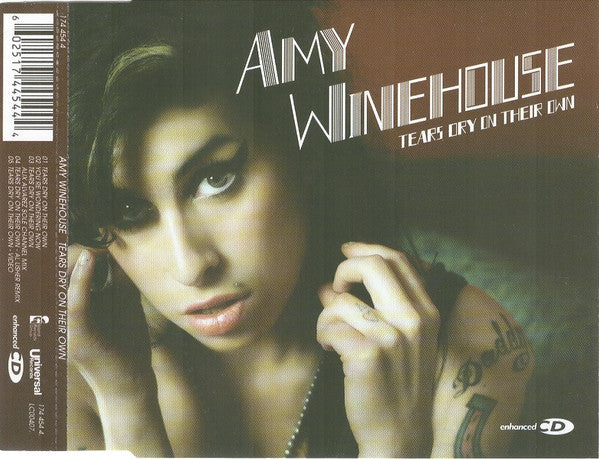 Amy Winehouse : Tears Dry On Their Own (CD, Single, Enh)