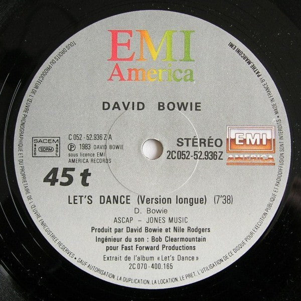 David Bowie : Let's Dance (12")