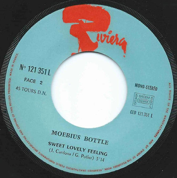 Moebius Bottle : It's A Good Day / Sweet Lovely Feeling (7", Single)