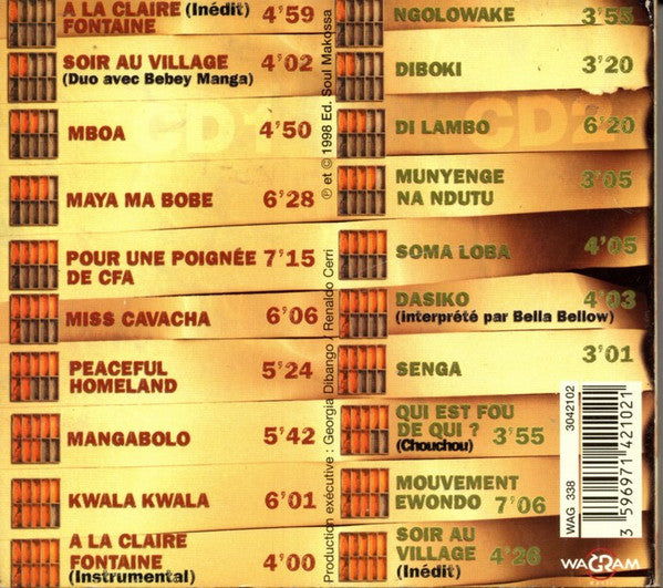 Manu Dibango : Manu Safari (2xCD, Album)