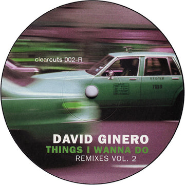 David Ginero : Things I Wanna Do (Remixes Vol. 2) (12")