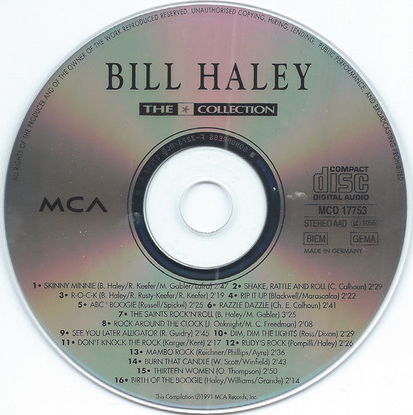 Bill Haley : The ★ Collection (CD, Comp)