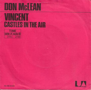 Don McLean : Vincent (7", Single, Pin)