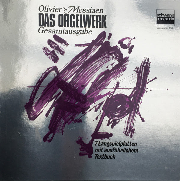 Olivier Messiaen, Almut Rößler : Das Orgelwerk Gesamtausgabe (7xLP, box)