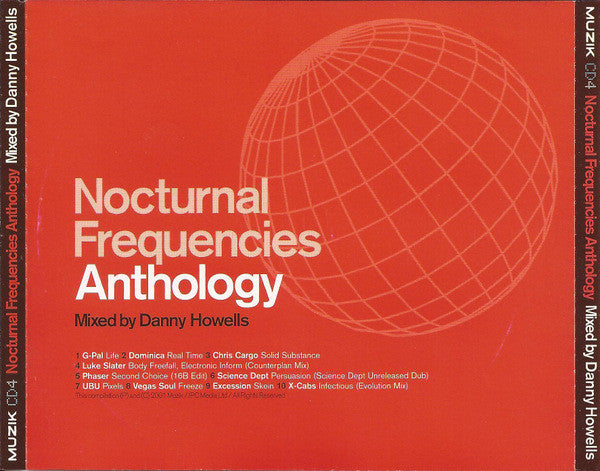 Danny Howells : Nocturnal Frequencies Anthology (CD, Comp, Mixed)