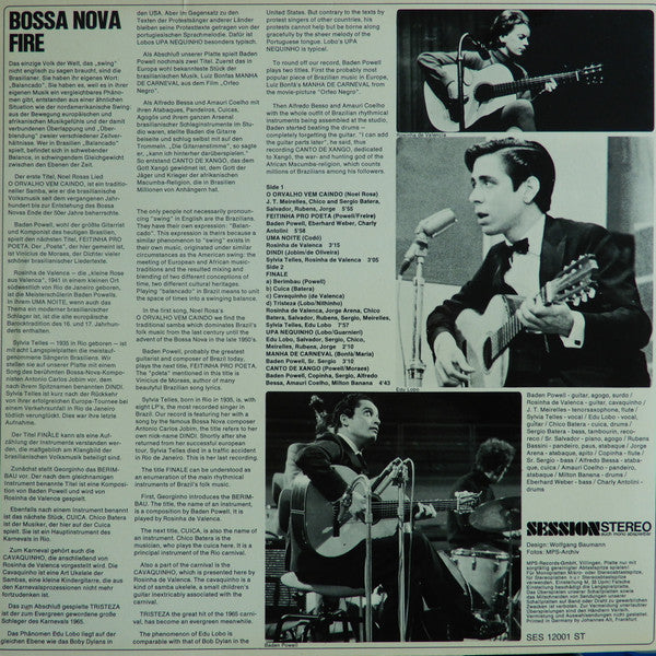 Various : Bossa Nova Fire (LP, Comp, RE, RP)