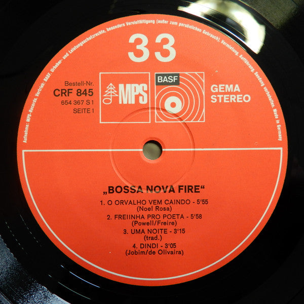 Various : Bossa Nova Fire (LP, Comp, RE, RP)
