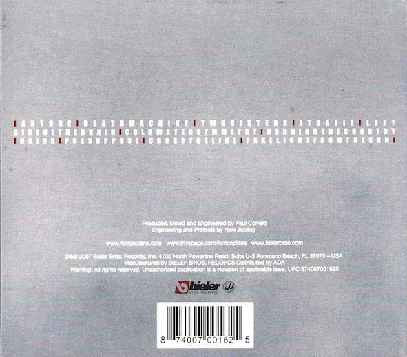 Fiction Plane : Left Side Of The Brain (CD, Album)