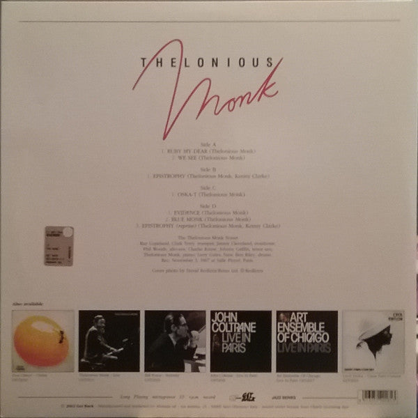 Thelonious Monk : The Nonet - Live! (2xLP)