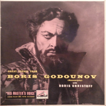 Modest Mussorgsky - Boris Christoff : Great Scenes From Boris Godounov (LP, Mono)