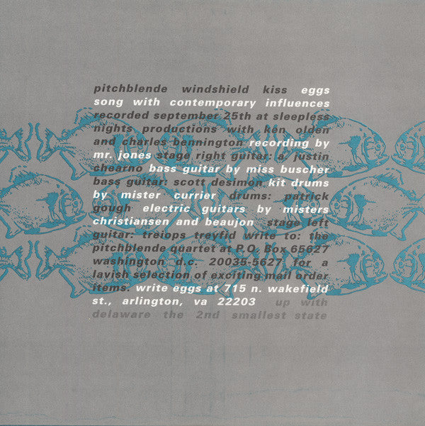 Pitchblende / Eggs : Balls! Balls! (7")