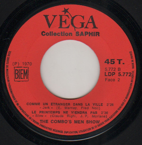 The Combo's Men Show : It's Five O'Clock (7", EP)