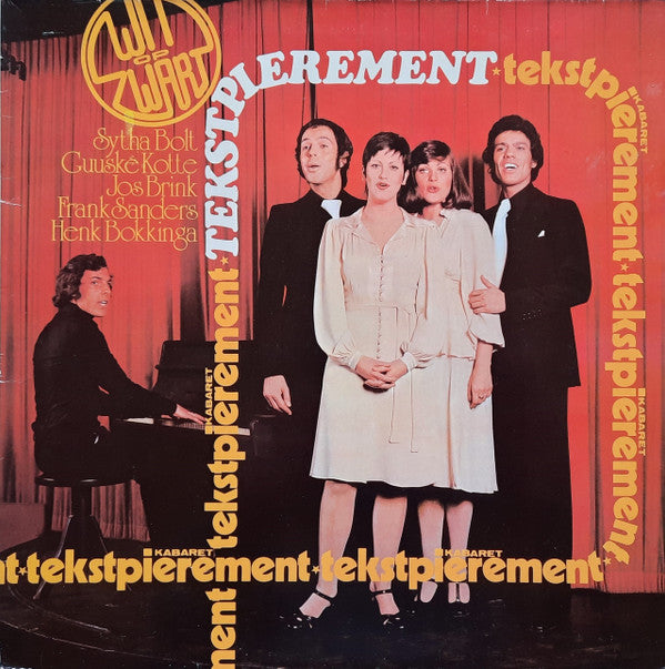 Kabaret Tekstpierement* : Wit Op Zwart (LP, Album, RE)